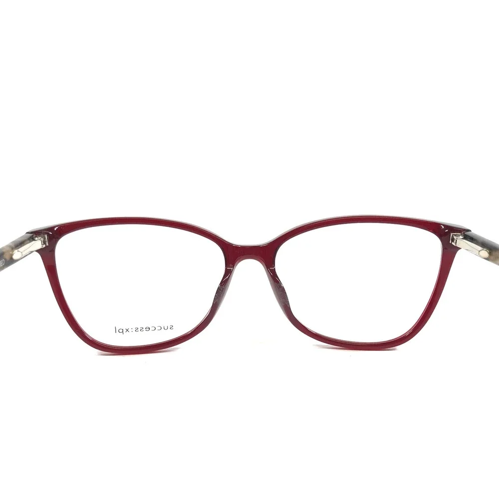 Success Eyeglasses Frames ALI RED Tortoise Cat Eye Full Rim 54-15-140